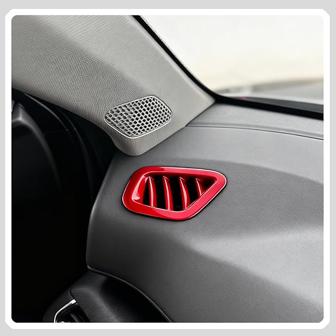 Dashboard Air Vent Cover, for kia k4 2024 2025 2026,Sport Interior Trim Accessories - Wine Red