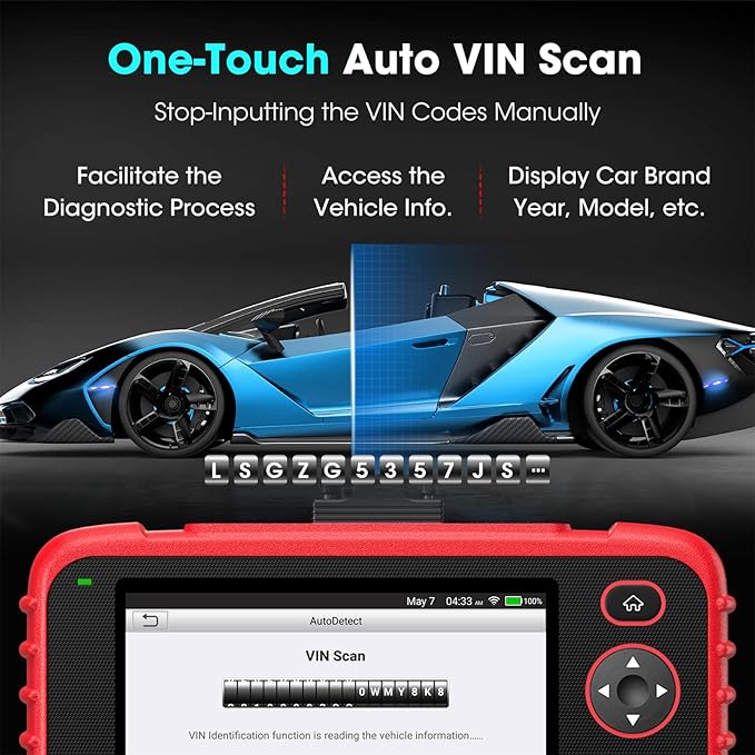 Launch OBD2 Scanner CRP123X V3.0 Elite, 2026 Lifetime Free WiFi Update Scan Tool, FCA SGW, CANFD&DoIP,
