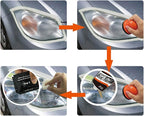 14 Polishing Headlight Restoration Kit and Restoration, Headlight Restoration Kit for Car and Motorcycle, Car Headlight Cleaner, Brings Headlights Back to Like New