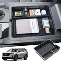 PIMCAR Center Console Organizer for 2023-2025 2026 Honda Pilot, 2024 2025 2026 Honda Passport/Ridgeline Upgrade Design Tray Accessories Interior Armrest Box Divider ABS Plastic Material-Black Trim