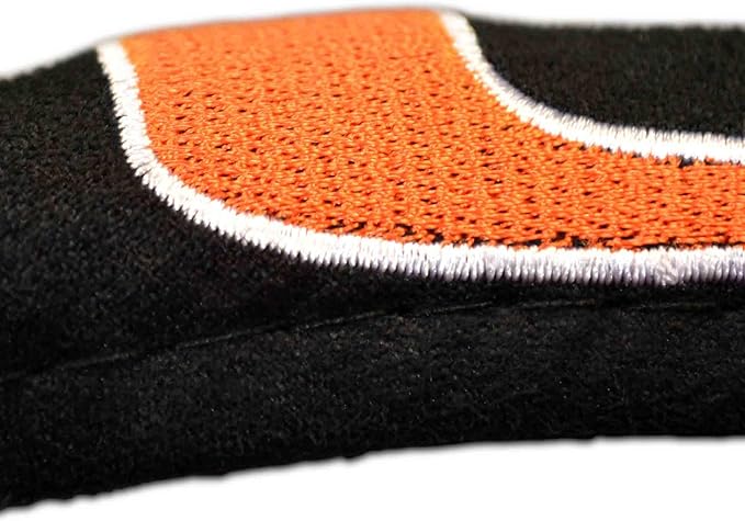FANMATS NCAA Unisex-Adult Embroidered Steering Wheel Cover