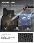 KIWI MASTER Floor Mats for 2018-2024 Toyota Camry, OEM Replacement ‎PT908-03180-20, Custom Fit All Weather Car Mats, Heavy Duty TPE Floor Liners, Front & Rear 2 Row, Black