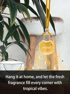 Ikeda Car Air Freshener: Hanging Car Smell Air Freshener | 10ml Hanging Car Perfume | Long Lasting Fragrance | Strong Scents 