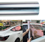 Sunset Orange Red Car Window Tint VLT 78% - Auto Tints for Side Windows Protection, Ceramic Window Tint, Blue Change to Red Window Film for Automotive 19.69" x 118.11"