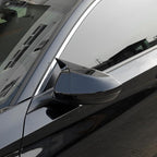 YINGTUU for Honda Accord 10th Gen 2018 2019 2020 2021 2022 2023 2024 2025 Car Ox Horn Side Rearview Mirror Cover Wing Mirror Protect Stickers Exterior Accessories Decals Bright Black