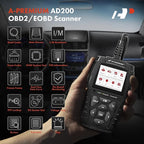 A-Premium AD200 Professional OBD2 Scanner Car Diagnostic Tool, OBDII EOBD Code Reader, Enhanced Check Car Engine Light