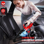 Cordless Vacuum Cleaner Compatible with Milwaukee 18V Battery, 5 in 1 Handheld Electric Vacuum with 400W Powerful Motor, 46 C