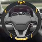 FANMATS NCAA Unisex-Adult Embroidered Steering Wheel Cover