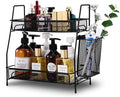 LEMIKKLE 2-Tier Bathroom Countertop Organizer,Skincare, Makeup Countertop Organizers, Kitchen, Bathroom Counter Storage with 