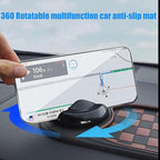 Multifunction Car Anti-Slip Mat, Multifunction 4-in-1 Car Mobile Phone Anti-Slip Mat, 360 Rotatable Anti Skid Car Dashboard P