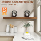 Dreamland 36 Inch Floating Shelves for Wall,8 Inch Deep Floating Shelves,36" W x 8" D Wall Shelves for Bedroom,Living Room,Ki