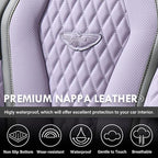 Coverado Leather Seat Covers 2 Seats, Car Seat Covers Front Seats, Purple Car Seat Cover 2 Pack, Front Car Seat Covers, Car S