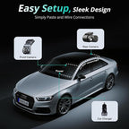 BOTSLAB 4K Dash Cam Front and Rear, STARVIS 2 Sensor, Voice Control, 64GB Card Included, 5GHz WiFi Dashcam Front and Rear Cam