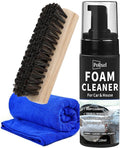 Car Interior Foam Cleaner - Powerful Waterless Carpet Upholstery & Seat Stain Remover for Leather, Fabric, Vinyl - Auto Detai