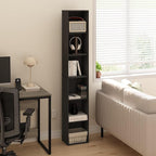 Furinno LUDER Book Shelf, 6-Tier Tall Modern Bookshelf, Bookcase with Open Shelves, 9.3 x 12 x 71, for Living Room, Bedroom, 