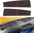 auovo Dash Cover Tray Fit for Ford Bronco Accessories 2026 2025 2021 2022 2023 2024 Anti-Slip Silicone Dashboard Compartments