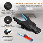 Boot Jack,Boot Remover for Cowboy Boots,Boot Puller for Waders and Work Boots
