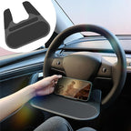 Steering Wheel Tray for Tesla Model Y Model 3 Cybertruck Accessories ABS Mini Food Table Desk for Phone Cosmetics
