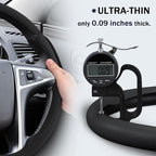 Steering Wheel Cover for Chevy (Chevrolet) Equinox 2010-2017/ GMC Terrain 2010-2017/ Buick Lacrosse 2010-2015/ Regal 2011-2013(Black)