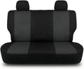 FH Group Automotive Rear Car Seat Covers for SUV, Trucks, Sedan and More - Universal Fit Front High Back & Rear Solid Bench D