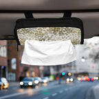 Car Tissue Holder Car Visor Organizer Tissue Box Holder for Car Sun Visor Organizer with Car Vehicle Accessories Essentials Interior for Women Men Brown and Beige Simple Leopard Print