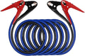 SAFEMATE Heavy Duty Jumper Cables, 2 Gauge 18 feet Automotive Booster Cables for Car Battery, with Voltage Detection and Reverse Connection Protection