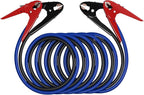 SAFEMATE Heavy Duty Jumper Cables, 2 Gauge 18 feet Automotive Booster Cables for Car Battery, with Voltage Detection and Reverse Connection Protection