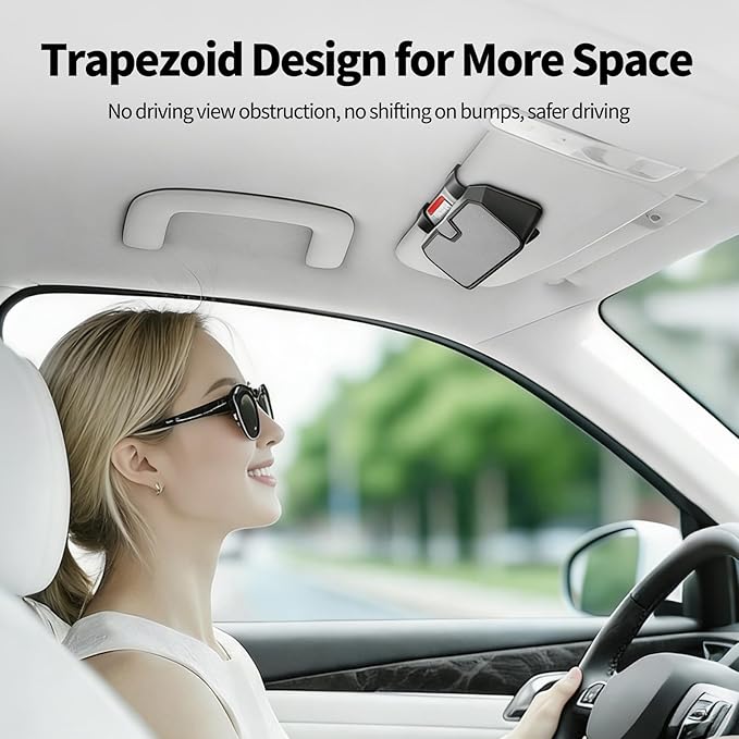 Sunglasses Holder for Car Visor Leather Eyeglasses Organizer Case for BMW X3 X5 X7 X1 3 4 2 5 Series Accessories