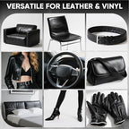 Leather Recoloring Balm - Scratch Repair & Color Restore Kit for Faded Leather, Leather Couch & Car Seats - 12OZ Leather Rest