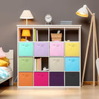 ShellKingdom Storage Bins, Foldable Fabric Storage Cubes And Cloth Storage Organizer Drawer For Closet And Toys Storage, 6 Pa