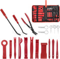 GOOACC 19Pcs Trim Removal Tool Set Panel Fastener Clips Removal Automotive Plastic Upholstery Pliers Removal Install Removal 
