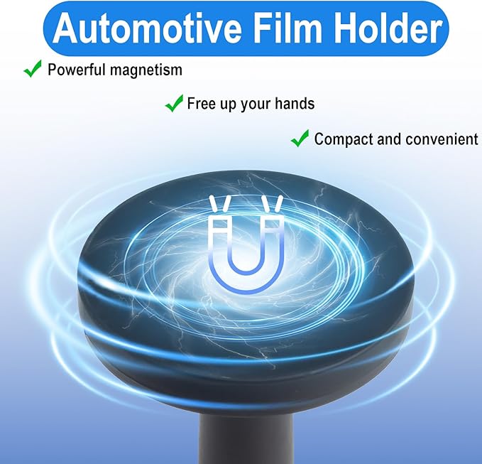 ecocstm 8 PCS Vinyl Wrap Magnets for Cars, Vinyl Wrap Tools, Car Wrap Gripper Magnets Holder Tint Tool, Automotive Film Magnetic Holder for Sign Vinyl Car Wrapping Window Tinting