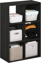Furinno PELLI Closet Organizers and Storage, 6-Cube Closet Organizer, Open Shelf Closet Storage, for Wardrobe, Bedroom, Livin