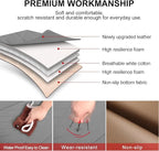 1 Pack Leather Front Car Seat Cover Bottom Car Seat, Anti-Slip and Full Wrap Driver Car Seat Protectors, Luxury Waterproof Bo