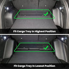 LASFIT Rear Seat Back Protector for Honda CRV 2023-2026 (Gasoline & Hybrid & e:FCEV), All Weather TPE Pet Friendly Custom Fit CR-V Second Row Back Seat Cover Backseat Mat Liner (Upper & Lower Postion)