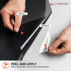 MotoShield Pro 50% VLT Nano Ceramic Window Tint For Car 30” in x 100’ ft 2PLY Roll High Heat Rejection & Glare Reduction Auto Tint Privacy Film, Rejects up to 99% IRR, 99% UV Blocking, Easy DIY Shrink