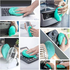 ASFSKY Car Cleaning Gel for Car Detailing Car Cleaning Gel Putty Reusable Keyboard Cleaner Gel Car Putty for Cleaning Dust Un