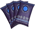 Dehumidifier Bag, 4 Pack Dehumidifier Bags, 200g Reusable Humidity Absorber Portable Anti Fog Car for Vehicle, New Home,