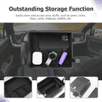 LUWU 2022-2024 R1T/R1S Center Console Organizer, 2PCS, Black