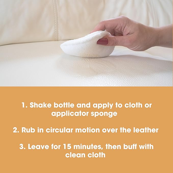 Furniture Clinic Leather Protection Cream | 2-in-1 Leather Conditioner & Waterproofing Protector for Furniture, Shoes, Car Se