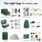 11 Set / 9 Set Packing Cubes for Travel,Gifts for Women Mom Kids,TSA Approved Bags for Makeup, Cosmetic, Toiletry, Organizers