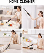 Fanttik Slim V10 Lite Cordless Handheld Vacuum, 0.98lb Lightweight with All-in-One Base Design, 12000Pa Suction & Smart LED D