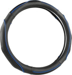 West Llama 3D Leather Steering Wheel Cover for Toyota, Premium Non-Slip Piping Design, Custom Fit for 14.5-15 inch, Stylish &