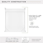 MCS 23x26 White Medicine Cabinet Organizer, Wall Mounted Bathroom Cabinet for Over-The-Toilet Storage, Bathroom Furniture & R