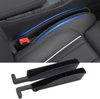 Car Seat Gap Filler, Seat Gap Organizer with Phone Holder, Car Seat Accessories, Car Organizer Fit Car SUV Truck, 2PCS Seat Gap Filler and 1 Pack Car Purse Hook