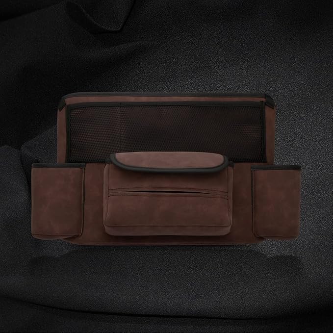 Car Net Pocket Handbag Holder Between Seats Purse Holder for Car Back Seat Organizers Storage Automotive Consoles & Organizers Front Seat Car Handbag Holder Barrier of Backseat Pet Kids 3