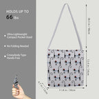 BeeGreen Reusable Grocery Shopping Bag -Travel Tote Bag - Foldable Compact Sturdy Bags