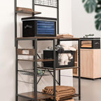 Homsorout Cube Storage Bins with Lids, Clear Window Storage Baskets for Organizing, Fabric Organizer Bins with Handle, Cloth 