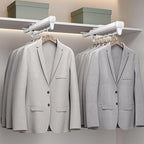 Adjustable Pull Out Hanger Rail Rod - Pull Out Clothes Rail,Extendable Closet Rod for Pants Clothing Storage,Wardrobe Adjusta
