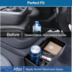 Center Console Hanging Organizer Box Compatible with 2019-2025 Chevy Silverado Gmc Sierra 1500 and 2020-2025 Silverado Sierra 2500hd 3500hd Insert Storage Caddy Accessories Fits Split Bench Seat Only